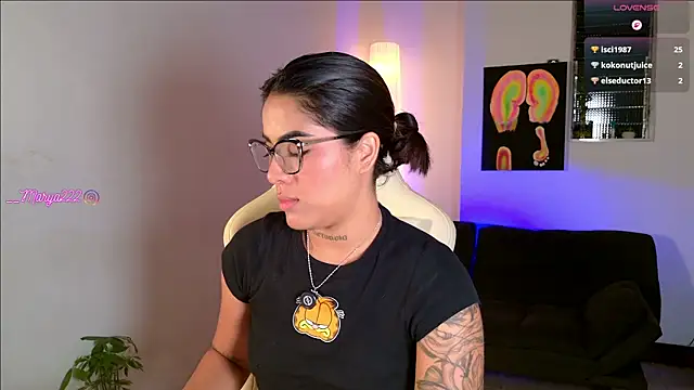 Maryybellax élő XXX-chatje