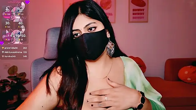 _krisha Show in webcam