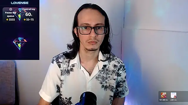 Show modela Damian_Dusk na web-kameri