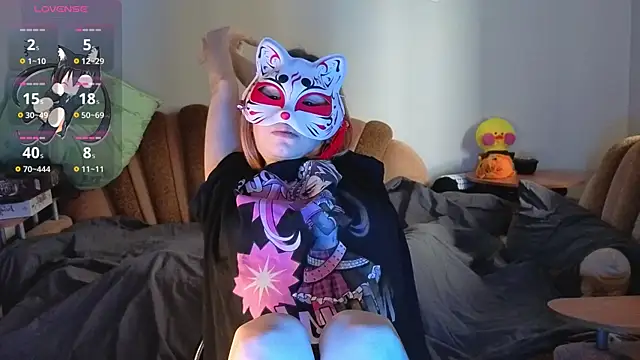 Show modela YumikoMori na web-kameri