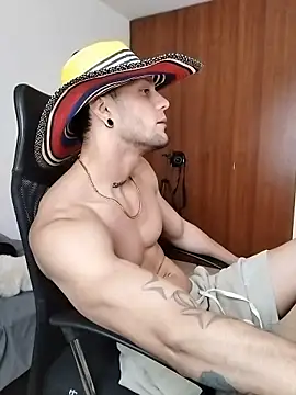 Show modela morenosiam na web-kameri