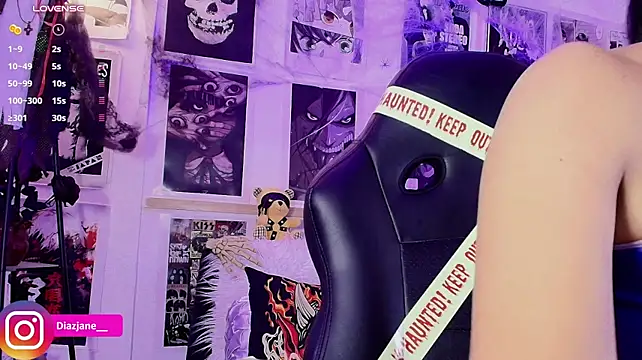 Show de Janediazz na webcam