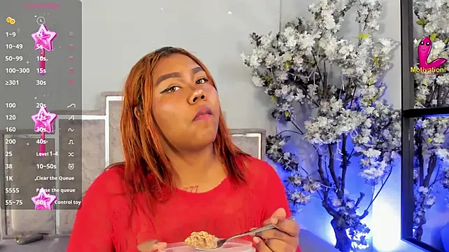 Show de Candaceoweens na webcam