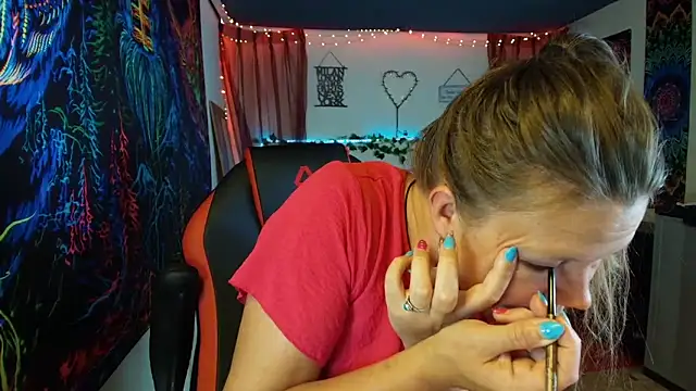 Show de CallMeMaria na webcam