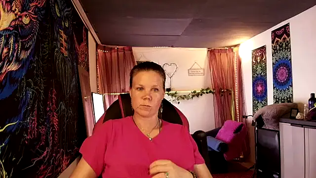 Show de CallMeMaria na webcam
