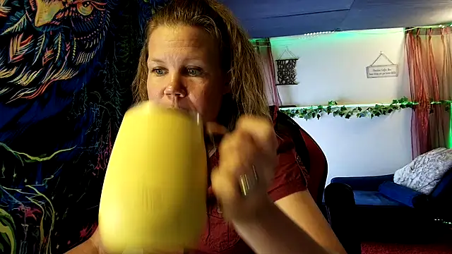Show de CallMeMaria na webcam