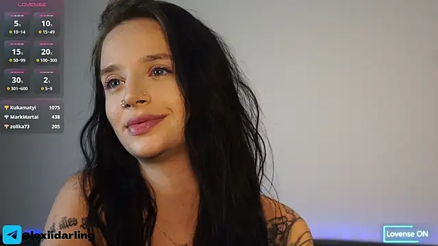 LexiiDarling webkamerás műsora
