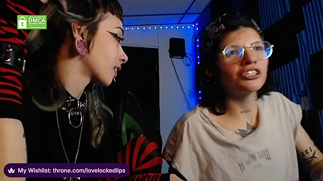 Show de webcam de lovelockedlips