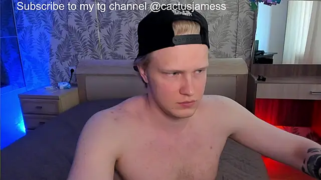 Show modela Cactus__James na web-kameri