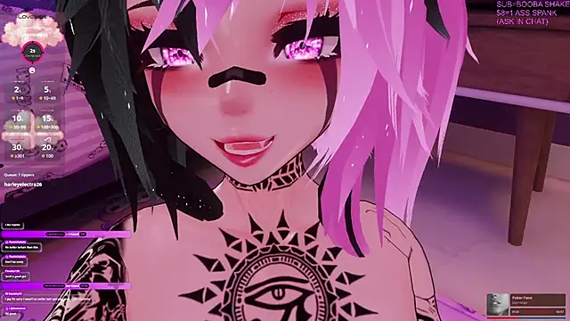 LunaKitty04: διαδικτυακό σόου στην κάμερα