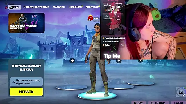 Mini_Lady1のウェブカメラショー