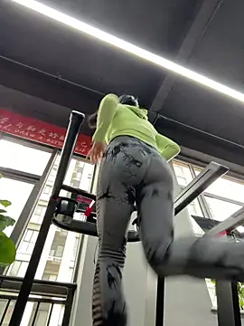 Show de Ayla-Fit na webcam