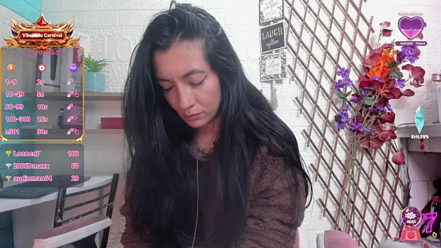 SALOME_KORLAND Adlı Modelin Web Kamerası Şovu