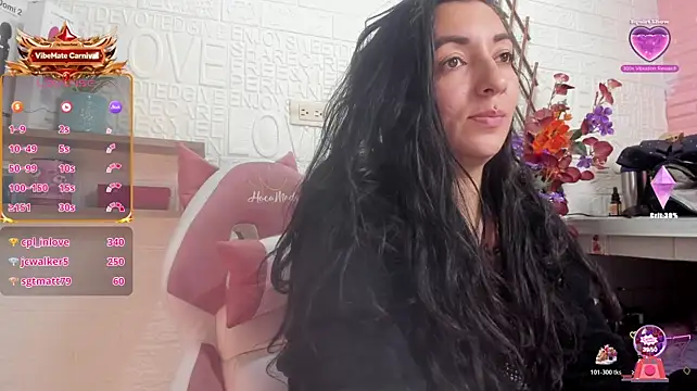 הופעת וובקאם של SALOME_KORLAND