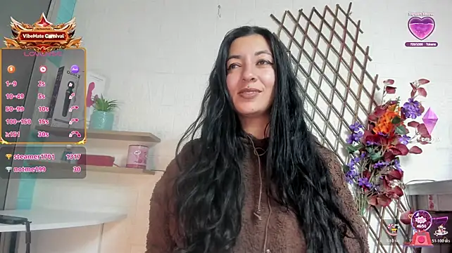 הופעת וובקאם של SALOME_KORLAND