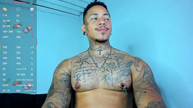Show de David_tatto1 na webcam