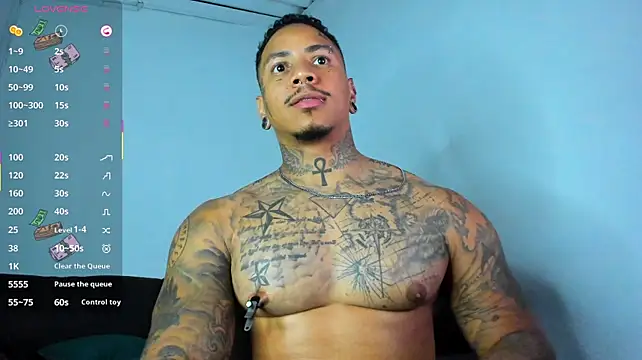 Show de David_tatto1 na webcam