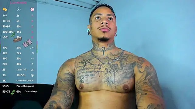 David_tatto1 Pertunjukan Webcam