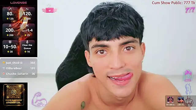 Вебкам-шоу Thommy_cute