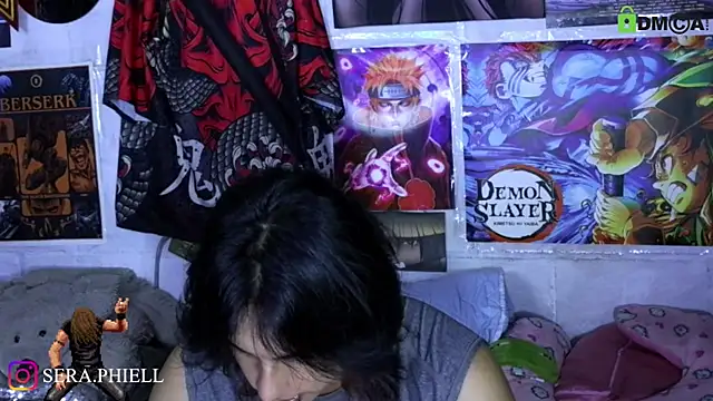 Show de Seraphiell na webcam