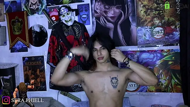 Show de Seraphiell na webcam