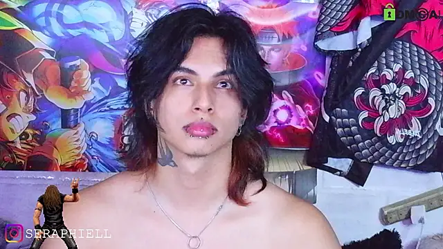 Show de Seraphiell na webcam