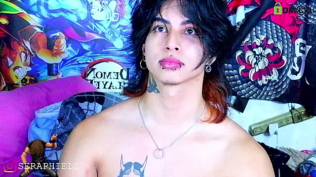 Show de Seraphiell na webcam