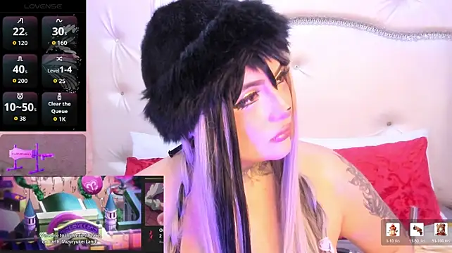 Chat +18 de AriaBursett ao vivo