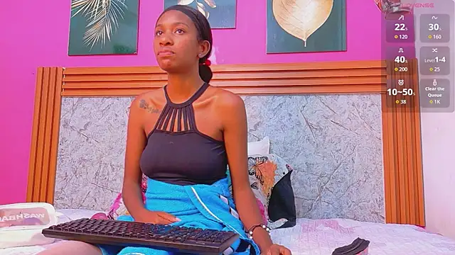 EbonyCoWorker Webcam show