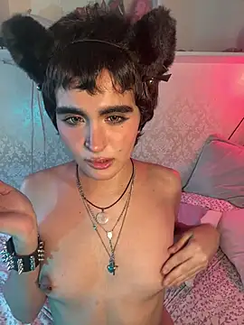 Show de PinkyFairy na webcam
