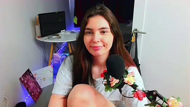 הופעת וובקאם של peachyness