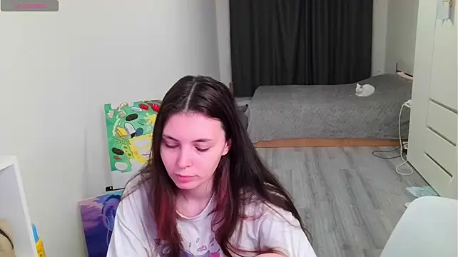 Show modela peachyness na web-kameri