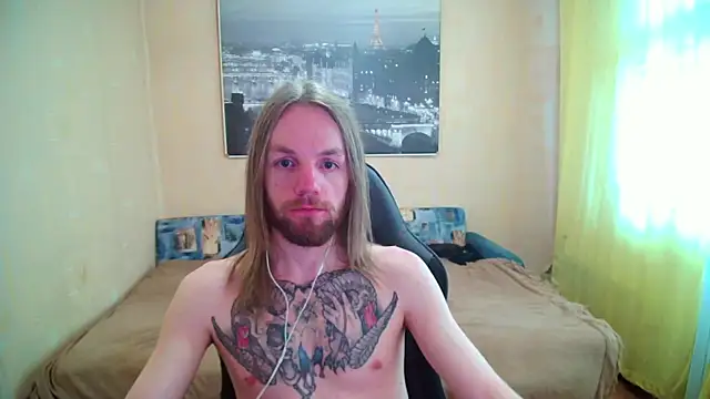 Show modela AdamDickens na web-kameri