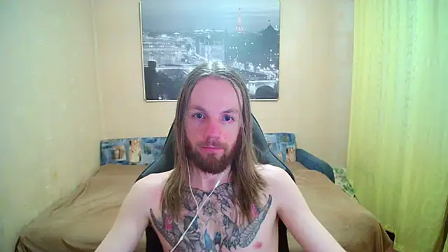 Show modela AdamDickens na web-kameri