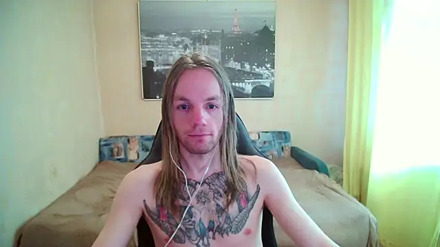 Show modela AdamDickens na web-kameri