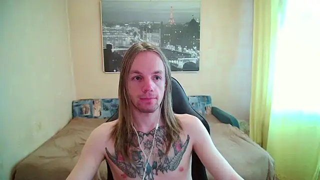 Show modela AdamDickens na web-kameri