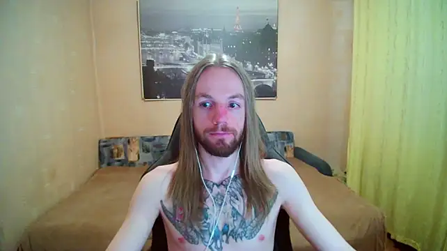 Show modela AdamDickens na web-kameri