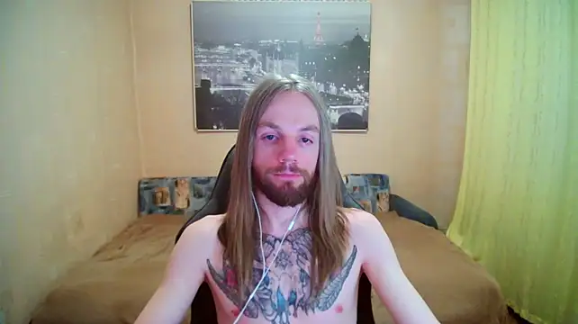 Show modela AdamDickens na web-kameri