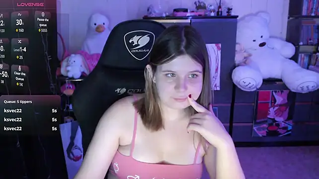 Show de AmyVibess na webcam