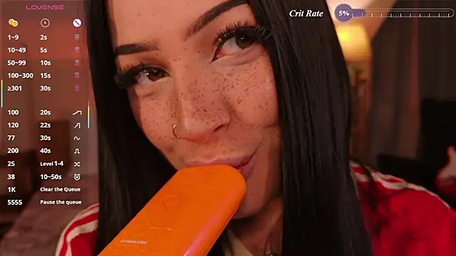 Show de LisaaLiss na webcam