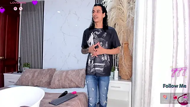 Show modela JackAndRosse_ na web-kameri