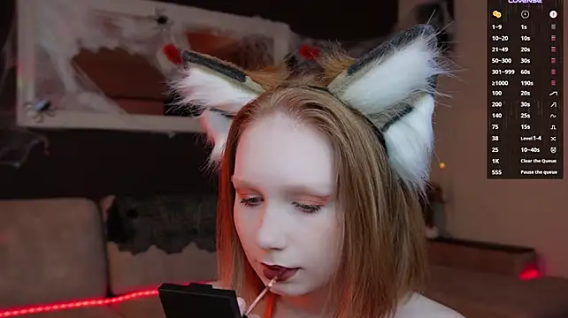 Show de webcam de FoxyMira