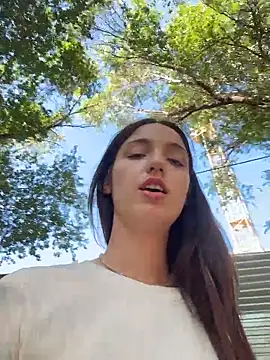 Show de DollyTall na webcam