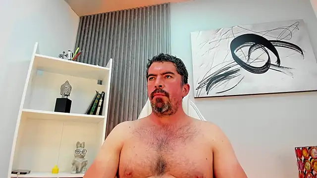 Show modela JuanKFit_45 na web-kameri