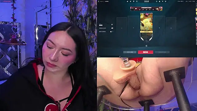 CataleyaGlow 웹캠 쇼