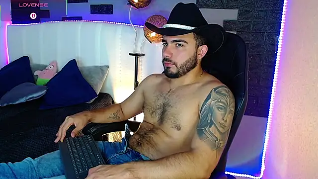 Webkamerová show adamhairy