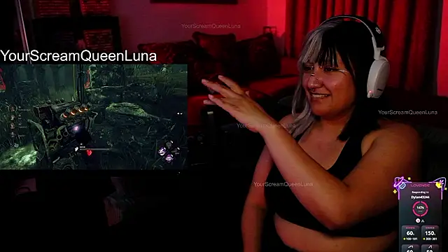 YourScreamQueenLunaのウェブカメラショー