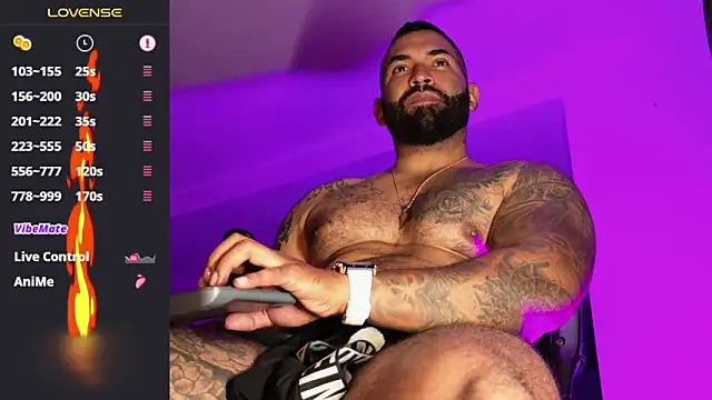 Show de Max-prada na webcam