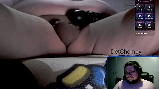 Show de DetChompy na webcam