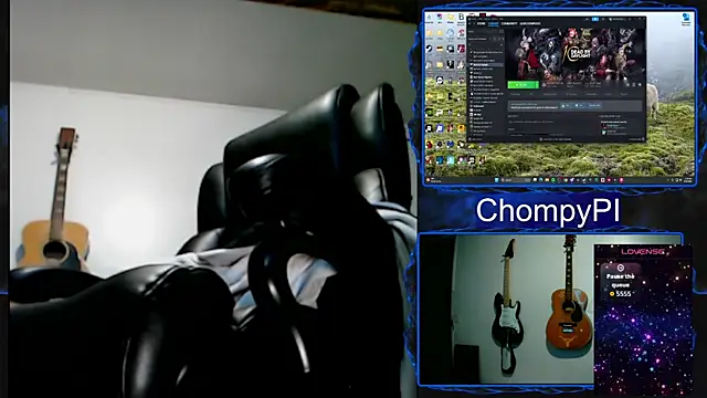 โชว์เว็บแคมของ ChompyPI